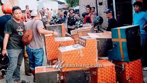 Saat Gkn Polres Pelabuhan Belawan Sita Belasan Mesin Judi Ini Medan Bung